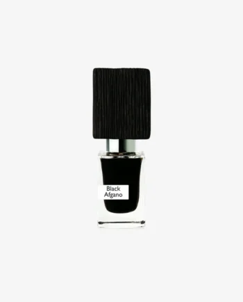 Nasomatto Black Afgano perfume bottle — decant available in Morocco at Anfassi