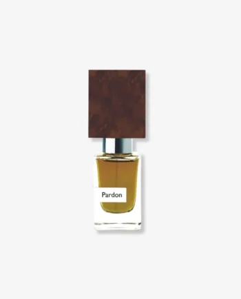 Nasomatto Pardon perfume bottle — decant available in Morocco at Anfassi