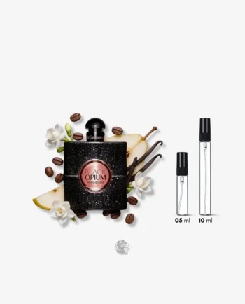 YSL Black Opium decant samples 2ml 5ml 10ml delivered in Morocco — Anfassi